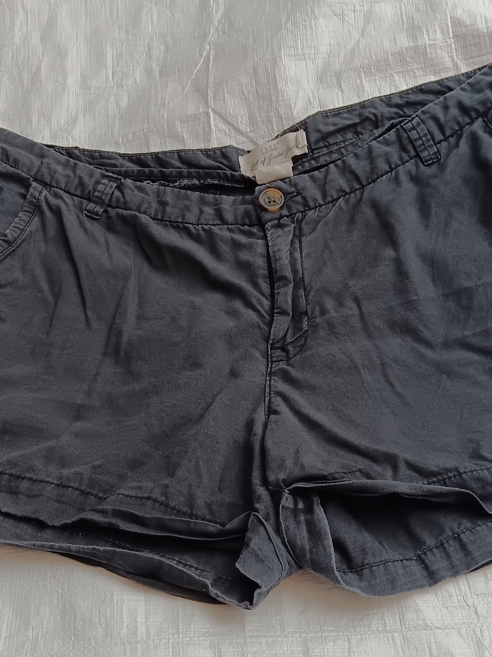 (SOLD)LOGG brand Women’s Black Casual Cotton Shorts